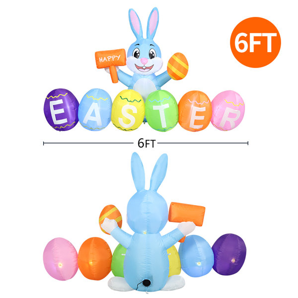 The Holiday Aisle® Easter Inflatable Wayfair